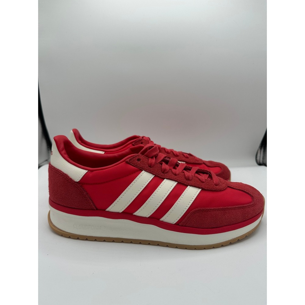 Adidas Run 70s 2.0 Pure Ruby Red Off White Women's Sneakers JS5031 Size 8.5 - Picture 3 of 9